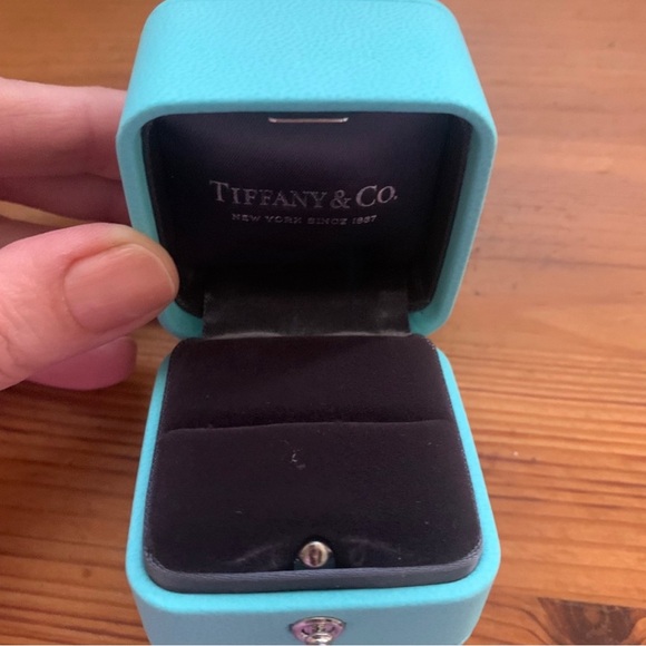 Brand new authentic Tiffany Co box for ring and other jewelry. Must have!